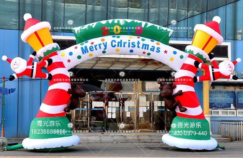 吴川圣诞活动拱门